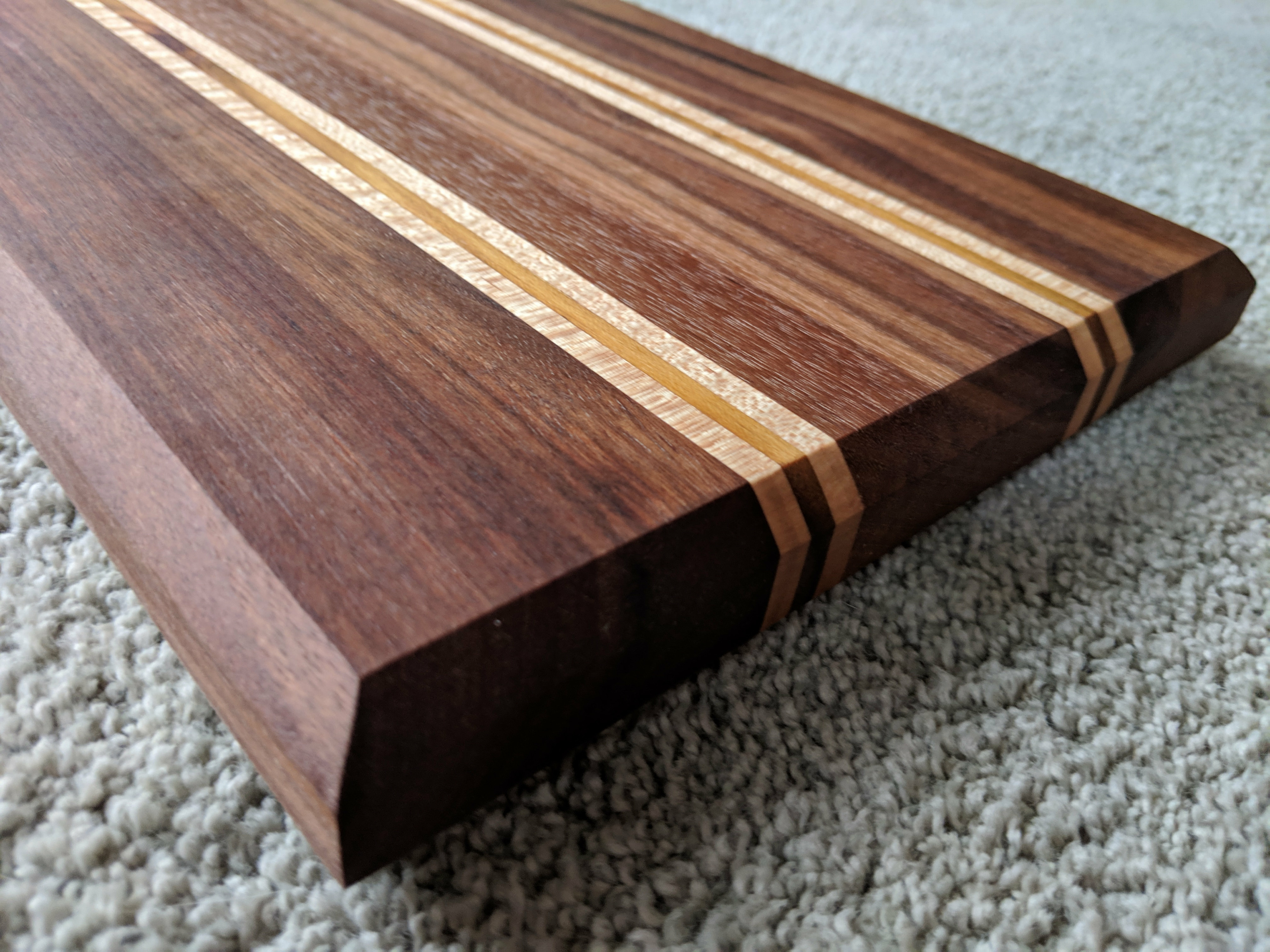 Medium Cutting Board - Walnut, Maple, Teak